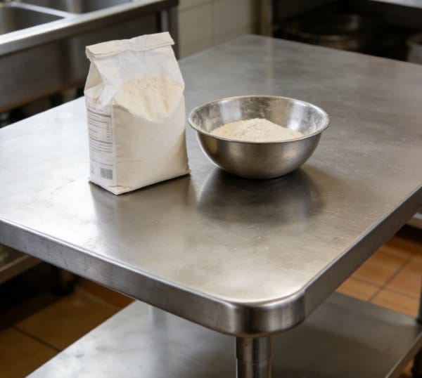 Stainless Steel Bakery Workbench